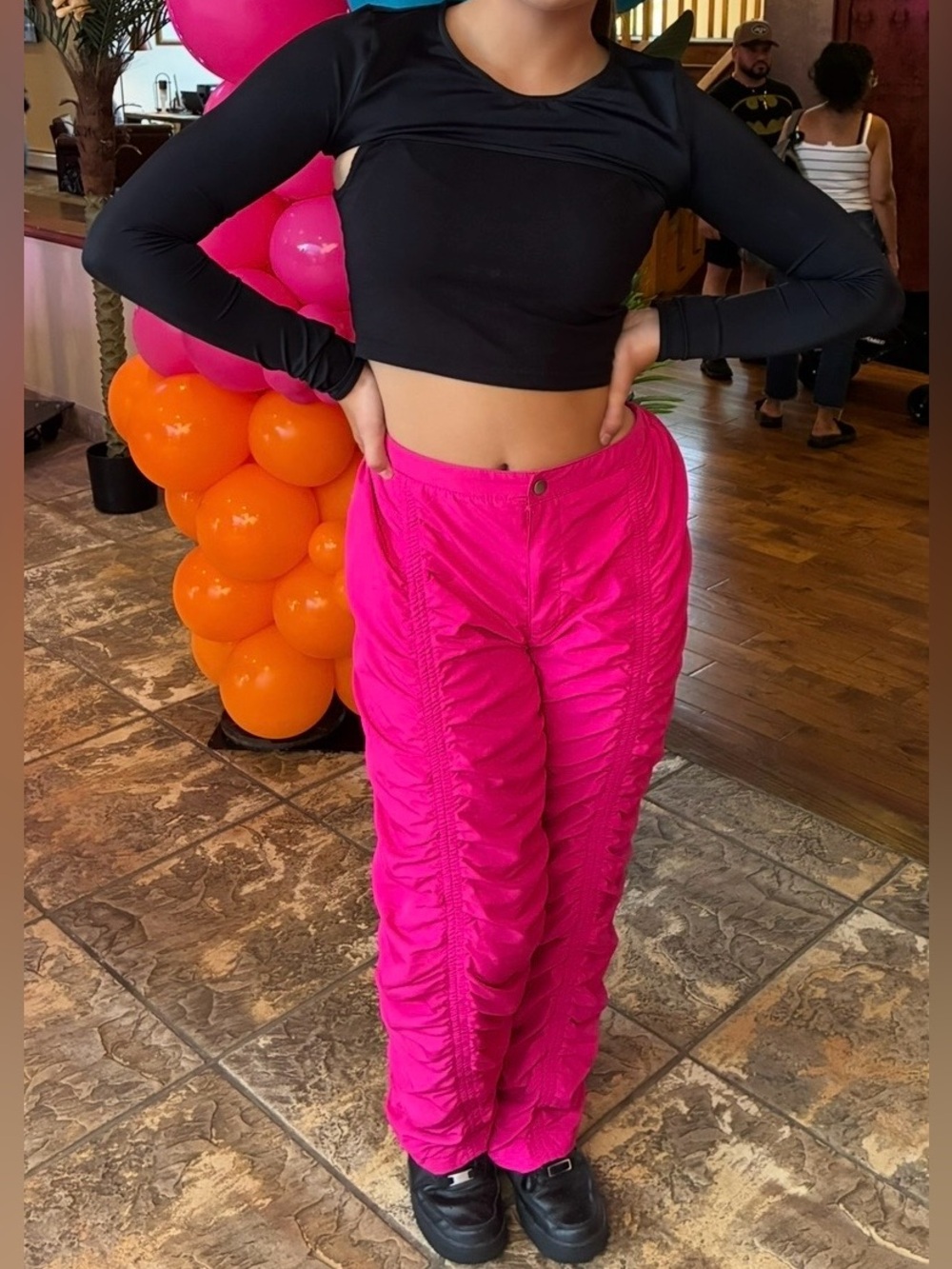 Weissman Black and Pink Hip Hop Costume